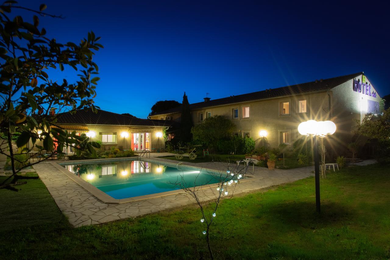 Hotel Restaurant La Gentilhommiere Trèbes Extérieur photo